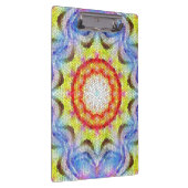 美しい明るいモザイクタイルヒマワリ クリップボード (右)