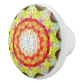 美しい明るいモザイクタイルヒマワリ セラミックノブ (右)