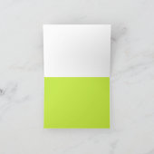 美しい明るい紫色のサルビアフラワーズ誕生日 カード (内部)