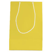 美しい明るい黄色のイースターチキン ミディアムペーパーバッグ (裏面)