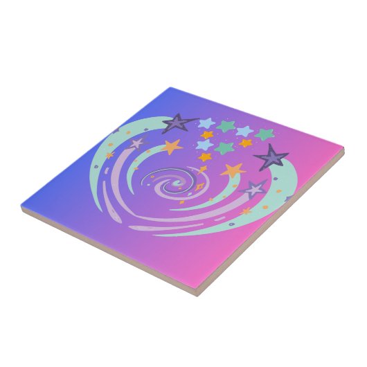 美しい星とハート タイル (側面)