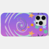 美しい星とハート Case-Mate iPhoneケース (裏面 (横))