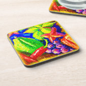 美しい星と実り多い星。買今 コースター (左側)