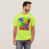 美しい星と実り多い星。買今 Tシャツ (正面フル)