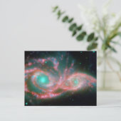 美しい星雲宇宙写真 ポストカード (スタンド正面)