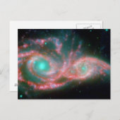美しい星雲宇宙写真 ポストカード (正面/裏面)