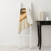 美しい星霧の夜の狼の吠え声 シェルパブランケット (インサイチュ)