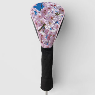 美しい春さくらんぼ花 ゴルフヘッドカバー