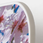 美しい春さくらんぼ花 ピックルボールラケット (左詳細)