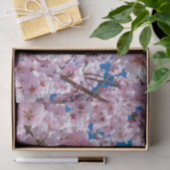 美しい春さくらんぼ花 薄葉紙 (ギフト)