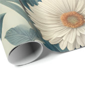 美しい春の花のボタニカルパターンを発見 ラッピングペーパー (ロールコーナー)