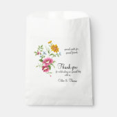 美しい春の花結婚ズ フェイバーバッグ (正面)