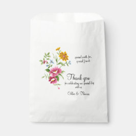 美しい春の花結婚ズ フェイバーバッグ