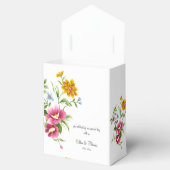 美しい春の花結婚ズ フェイバーボックス (オープン)