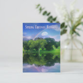 美しい春アンティヌイオスタラ恵みレインボー ポストカード (スタンド正面)