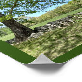 美しい春デイプリント ポスター (角)