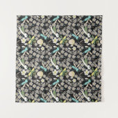 美しい春パターン タペストリー (正面(横))