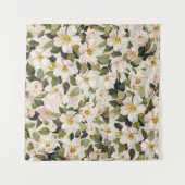 美しい春フローラと花の枝 タペストリー (正面(横))