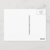 美しい春レイクミシガンショアラインビーチ ポストカード (裏面)