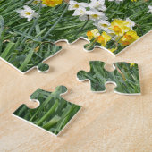 美しい春水仙の庭 ジグソーパズル (側面)