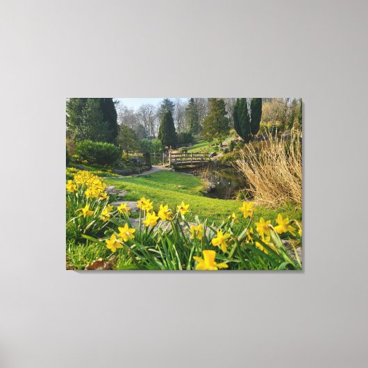美しい春 キャンバスプリント (正面)
