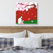 美しい春 キャンバスプリント (インサイチュ (寝室))