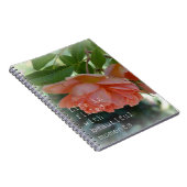 美しい時のバラジャーナルノート ノートブック (右側)