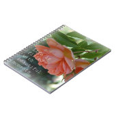 美しい時のバラジャーナルノート ノートブック (左側)