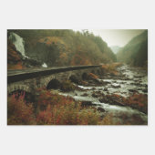 美しい景色の自然写真 ラッピングペーパーシート (正面3)