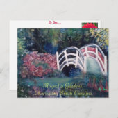 美しい景色を持つポストカード、花橋 ポストカード (正面/裏面)