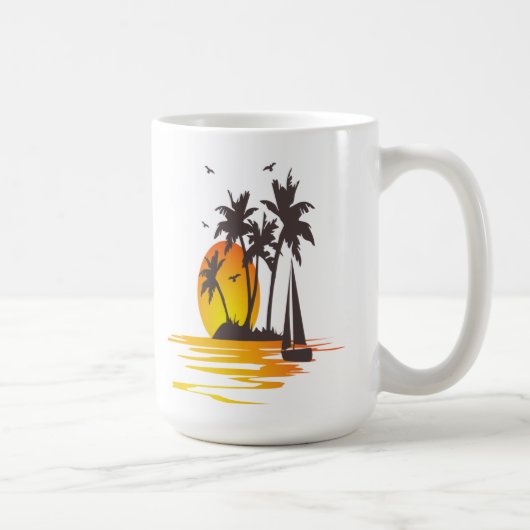 美しい景色を望むエクストララージコーヒーマグ コーヒーマグカップ (右)