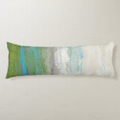 美しい景色を見落とす白い雲 ボディピロー (正面)