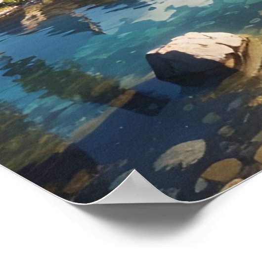 美しい景色4k ポスター (角)