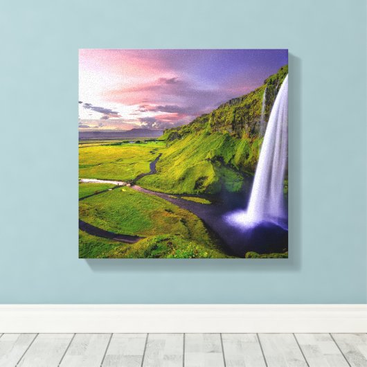 美しい景色 キャンバスプリント (インサイチュ (ウッドフロア))