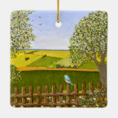 美しい景色 セラミックオーナメント (裏面)