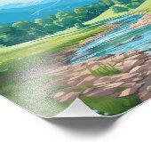 美しい景色 フォトプリント            (角)