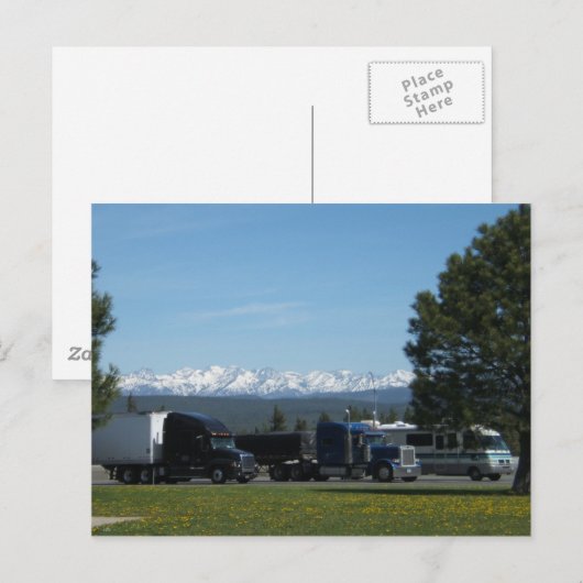 美しい景色 ポストカード (正面/裏面)