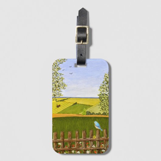 美しい景色 ラゲッジタグ (正面縦)