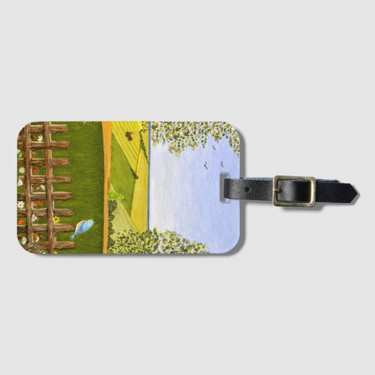 美しい景色 ラゲッジタグ (正面横)