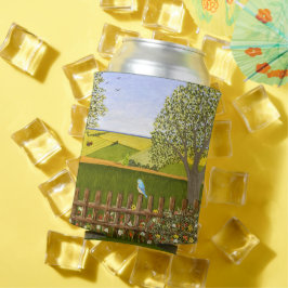 美しい景色 白 缶クーラー