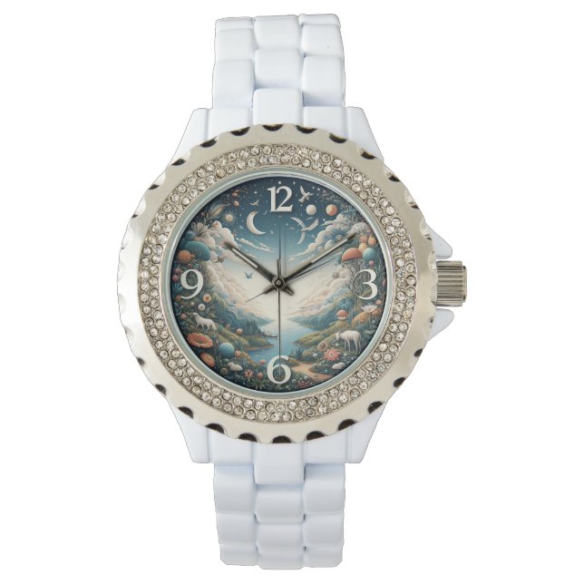 美しい景色 腕時計 (正面)