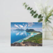 美しい景色 Bohey Dulang Islandのトップ ポストカード (スタンド正面)