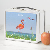 美しい景観を彩るピンクのフローラ メタルランチボックス (インサイチュ)