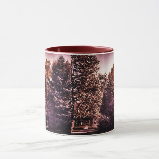 美しい暗い自然 マグカップ (中央)