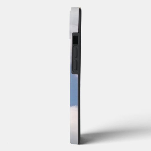 美しい曇り空の最高の犬の母かわい穏やかな青 Case-Mate iPhoneケース (裏面 / 左)