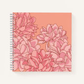 美しい曲スパイラルノート ノートブック (正面)