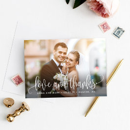 美しい書道編集可能カラーサンキューカード サンキューカード