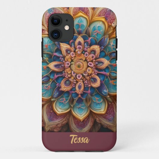 美しい曼荼羅 Case-Mate iPhoneケース (裏面)