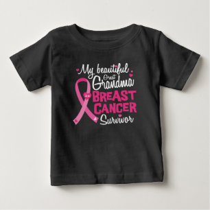 美しい曾祖母の乳癌の生存者 ベビーTシャツ