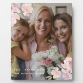 美しい最高のナナ・エバー赤面フローラ写真 フォトプラーク (正面)